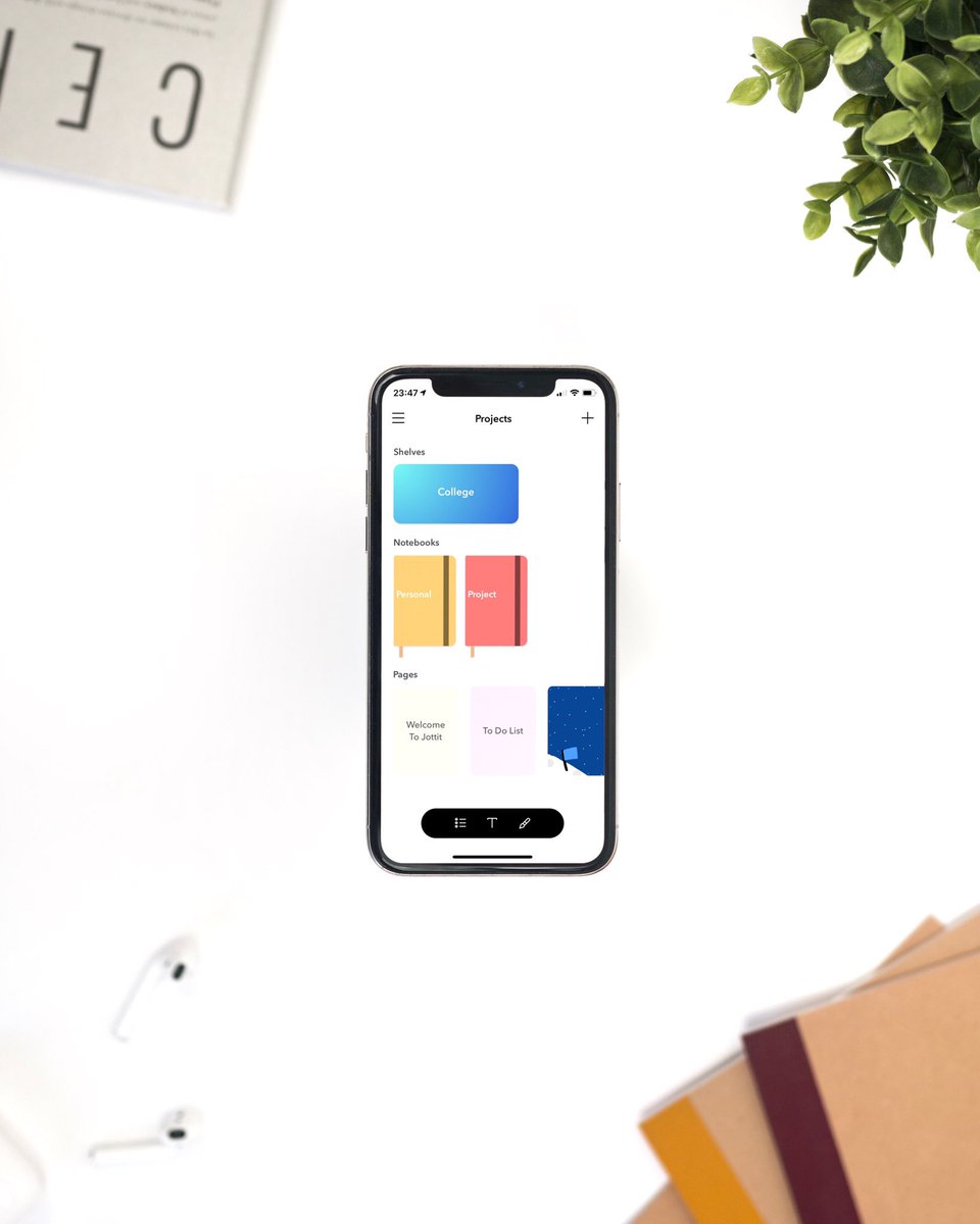 Jottitapp's tweet photo. Introducing the all new Jottit. Organise your life and get things done. #iosapp https://t.co/Nu3FPwuaJh