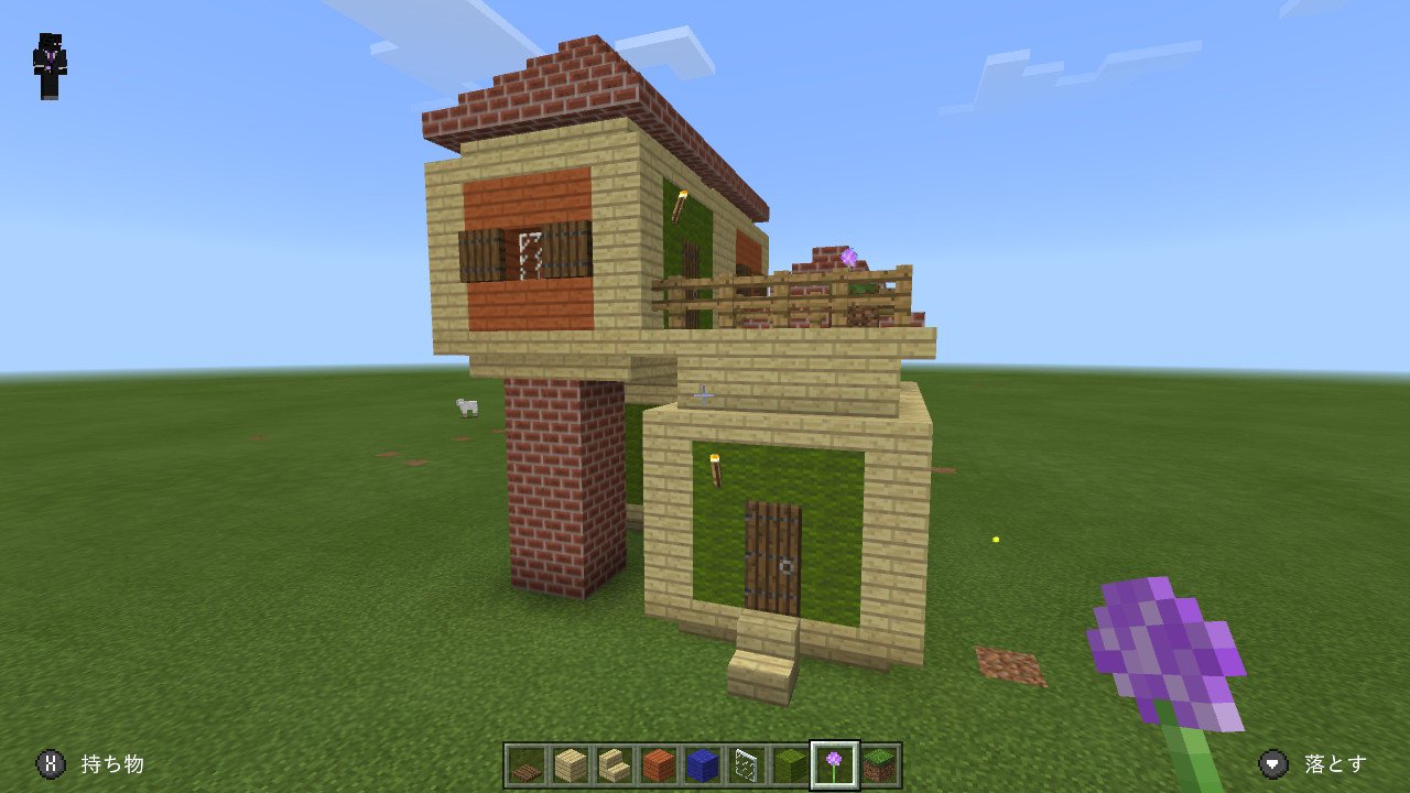 ぺーた マイクラ難しいなぁウールを建材にするのはありなのかな Minecraft マイクラ マインクラフト Nintendoswitch ゼルダの伝説 サクラダ工務店 T Co K2hmwjm2ie Twitter