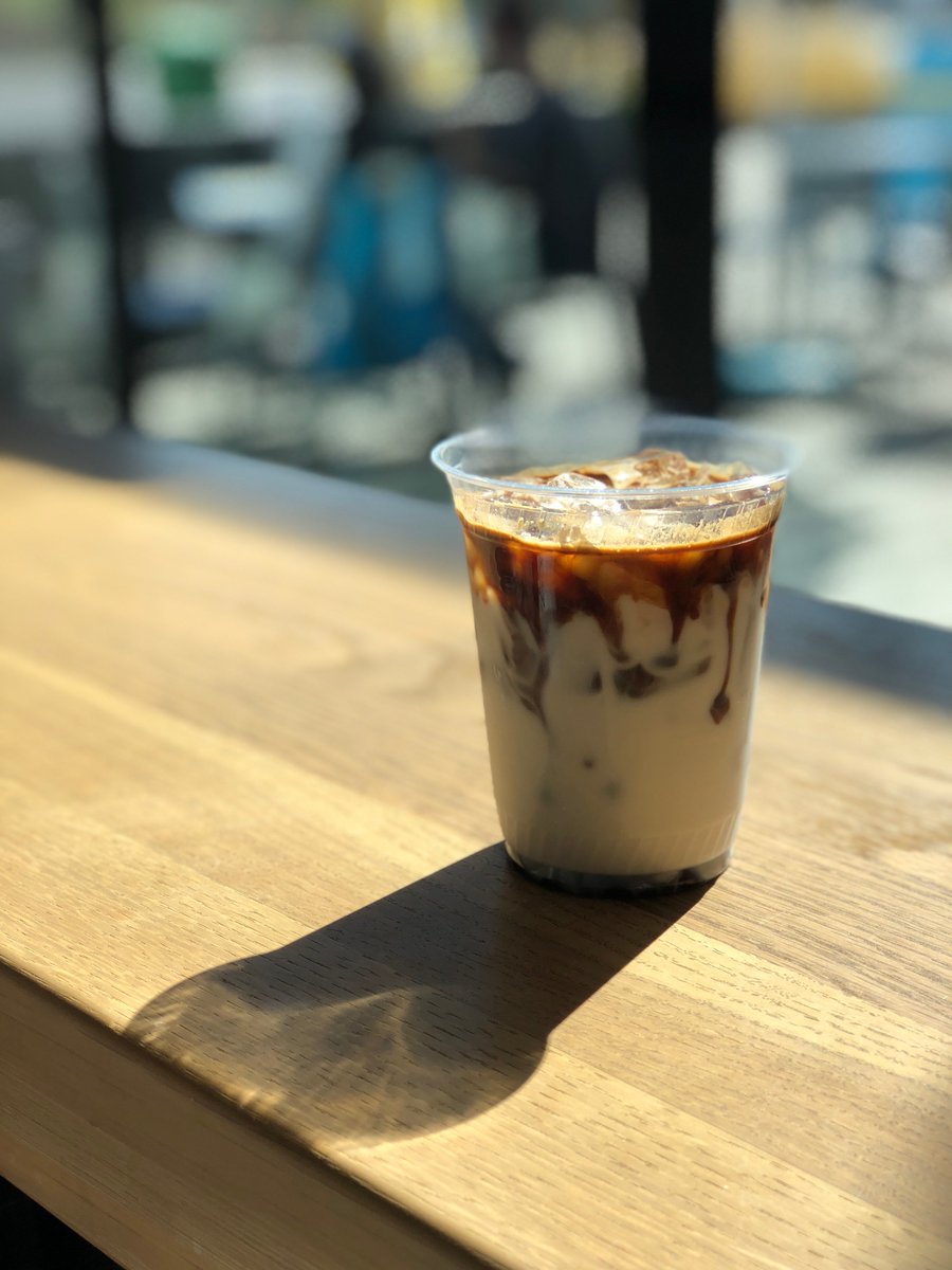 NOON Equation: Sunshine + Sightglass espresso + ice-cold organic milk from Clover = NOON’s version of a sundial.  Is our Iced Latte your go-to cold beverage?  #swoonfornoon
