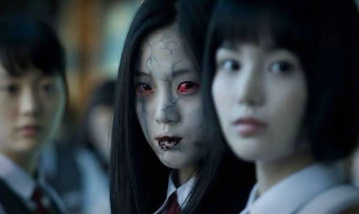 Twins facial korean horror