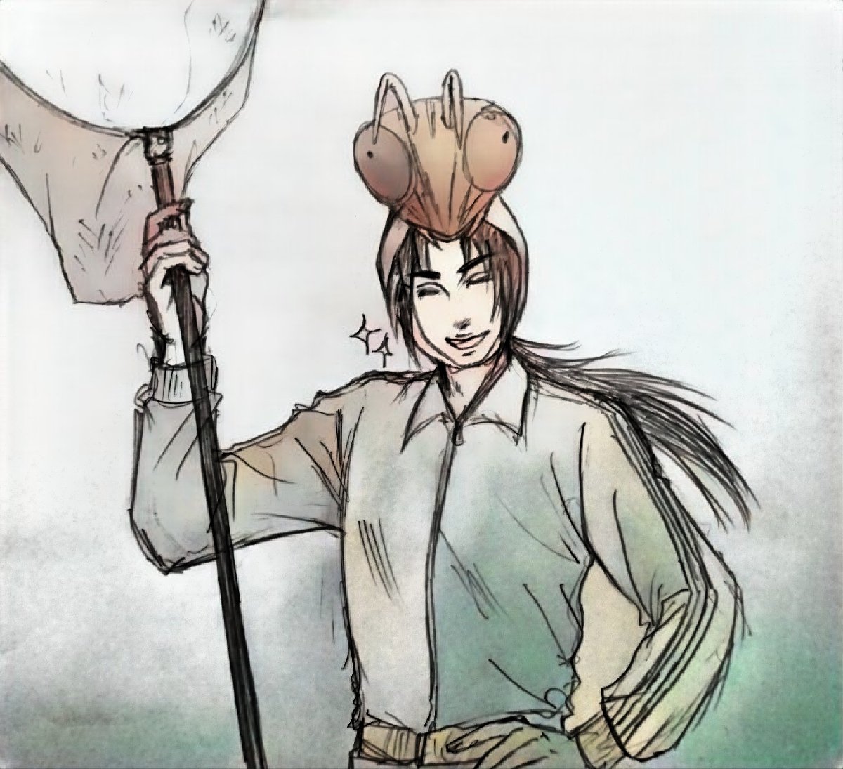 Okaki على تويتر お絵描きアプリの自動色塗り機能使用 色が濁ってるのは多分鉛筆書きだから