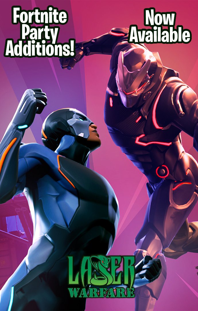 LaserWarfare's tweet photo. #Fortnite Party Additions are now #HERE https://t.co/ivawFilUCS