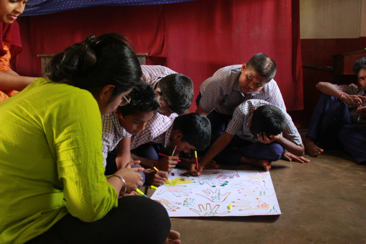 deena_Dimple's tweet photo. Awareness programs  organized  to reach the community by Dept of OT, SOAHS,Manipal.For students of grade 8 to 10. On Body Image Issues, Bullying, Saying No, Time use &amp; Life Style and there effects on daily occupations &amp; how to act on these issues #worldotday #OTIndia https://t.co/oakuIXCMOr