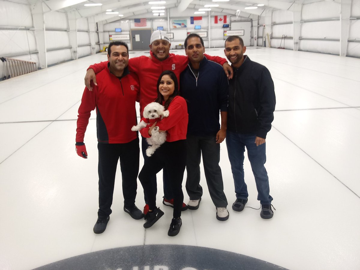 trianglecurling's tweet photo. Worked on our @indiacurling recruitment last night. The club turned into a club last night, DJ in the house. #curling #durhamnc https://t.co/ZeTgkUp2CW