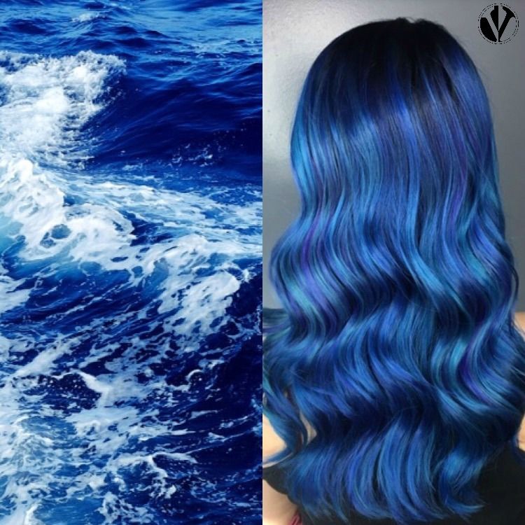 VersusSalon's tweet image. #VersusTipsandTricks : Bring an inspiration photo to your appointment for #MermaidHair Color! This will help your stylist envision the tones and textures you&apos;re hoping to achieve! #BlueHair by Shells
