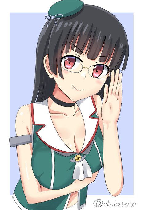 鳥海
#艦これ版深夜の真剣お絵描き60分一本勝負 
#艦これ版真剣お絵描き60分一本勝負_20181028 