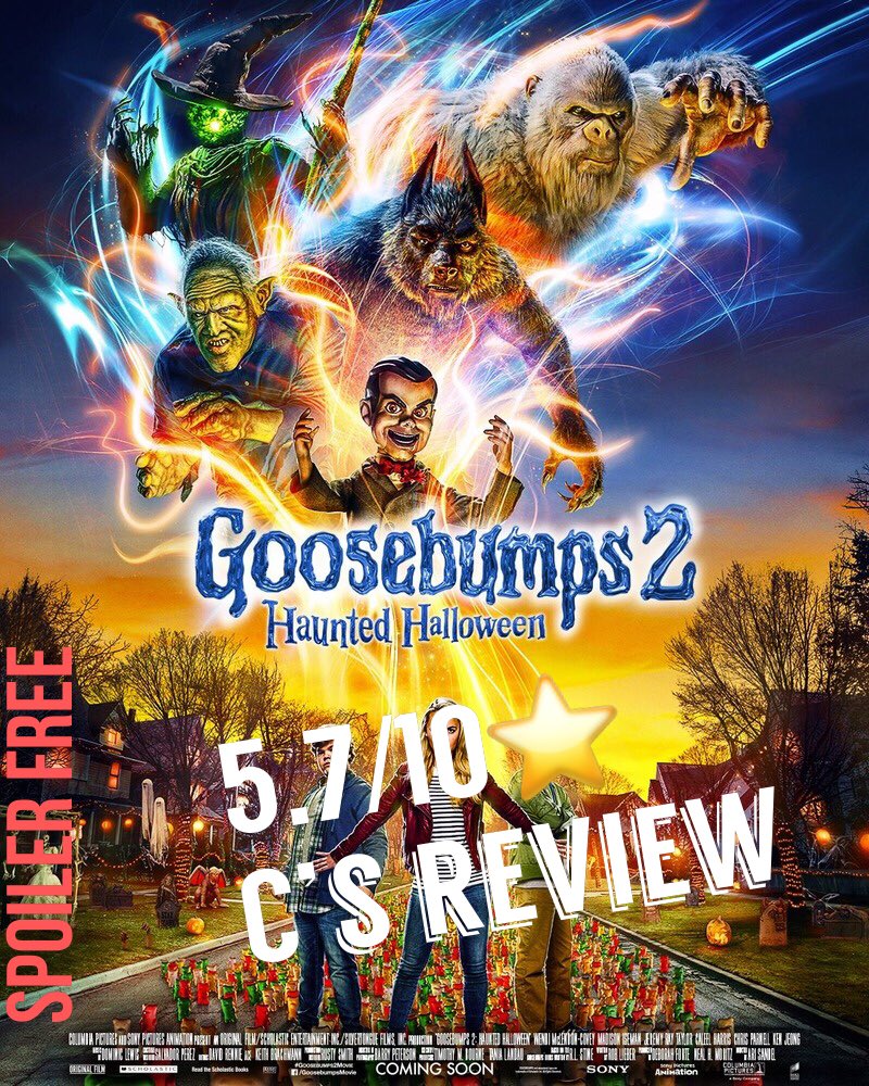 C S Review On Twitter Goosebumps2hauntedhalloween Verdict