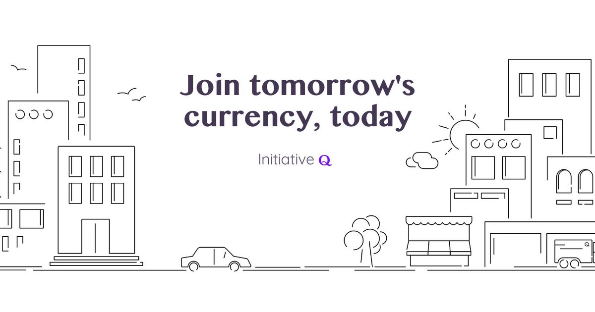 DigitalDyn's tweet photo. @InitiativeQ is a new currency built by ex-PayPal guys, currently given for free. If Q becomes a leading payment network, economic models estimate the reward would be around $130,000.
Just need name and email and your spot is reserved.
By invite only: https://t.co/VBLR6nARuH https://t.co/GHHZZiirS3