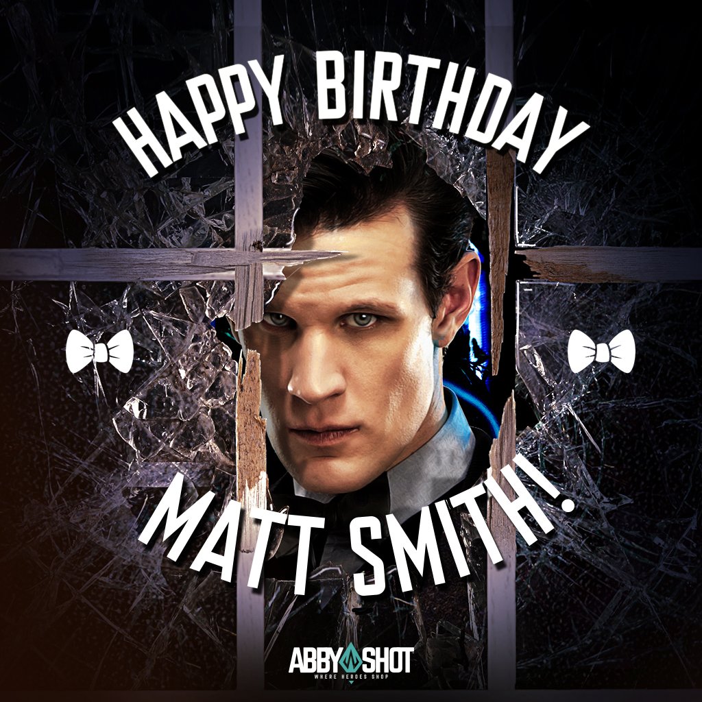 Happy Birthday to the one and only, Matt Smith!    