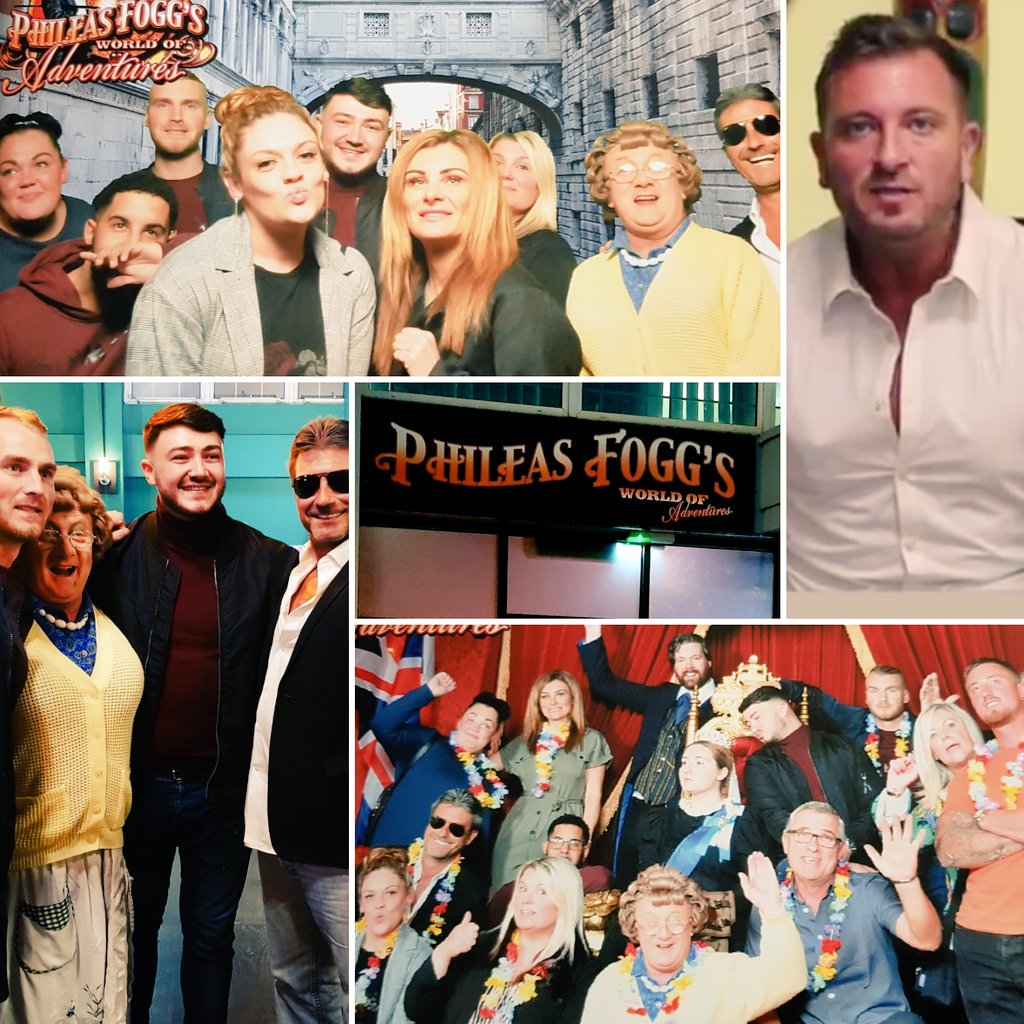 When #Celebfc travelled #AroundTheWorld in 80 days with #PhileasFogg at <a href="/PhileasFoggWOA/">Phileas Fogg's World of Adventures</a> in #Brighton.. #PFWOA #CelebFCFamily <a href="/Ashleybucks1/">Ashley Bucks</a> <a href="/RocojaLimited/">Rocoja</a> <a href="/wwoodwardmusic/">Wayne Woodward</a> <a href="/lookslikesimon/">Andy Penfold</a> @mrs_agnessbrown <a href="/JasonBurrill/">Jason Burrill</a> <a href="/mattylapinskas/">Matthew Lapinskas</a> <a href="/tayloredevents1/">Taylored Events</a>