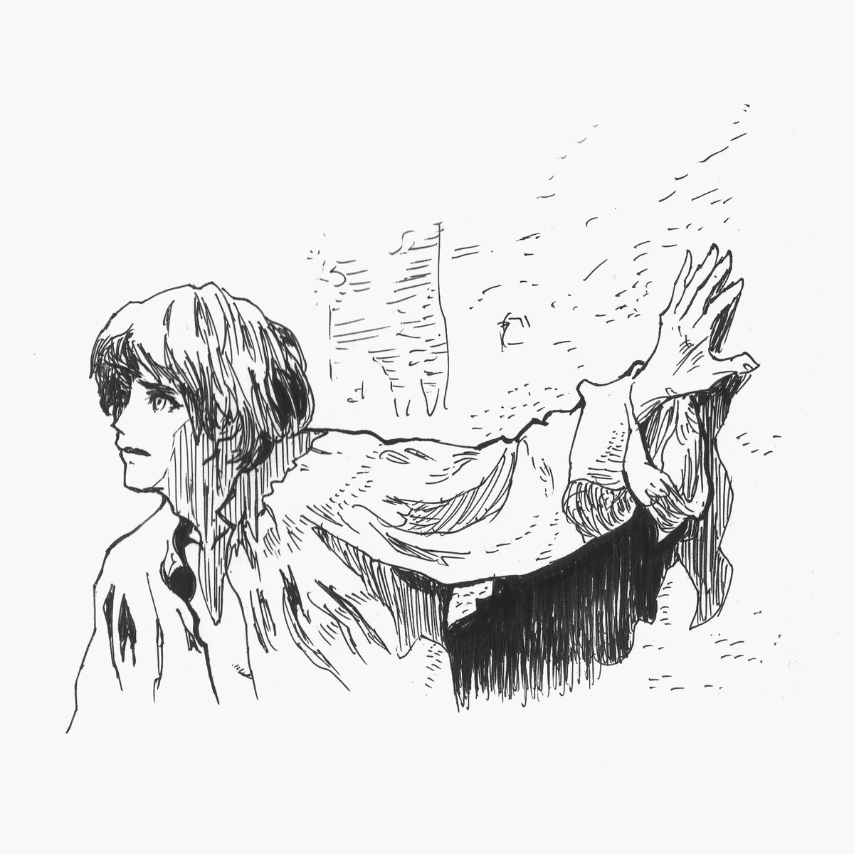 4枚目&5枚目。
フランコ・ゼフィレッリ監督の1968年の映画『ロミオとジュリエット』のカットから、アレンジして模写。
オリヴィア・ハッセー演じるジュリエット、レナード・ホワイティング演じるロミオ。
#inktober #Inktober2018 