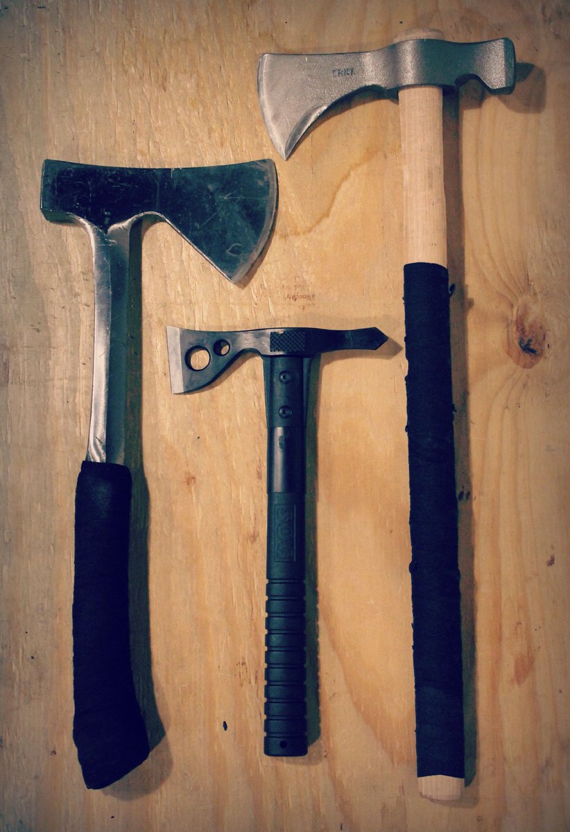 CivilAxeHSV's tweet photo. Eenie, meenie, miney, mo.... #decisions #axes #axethrowing #civilaxethrowing #huntsville #campus805 https://t.co/wxspkBvy7b