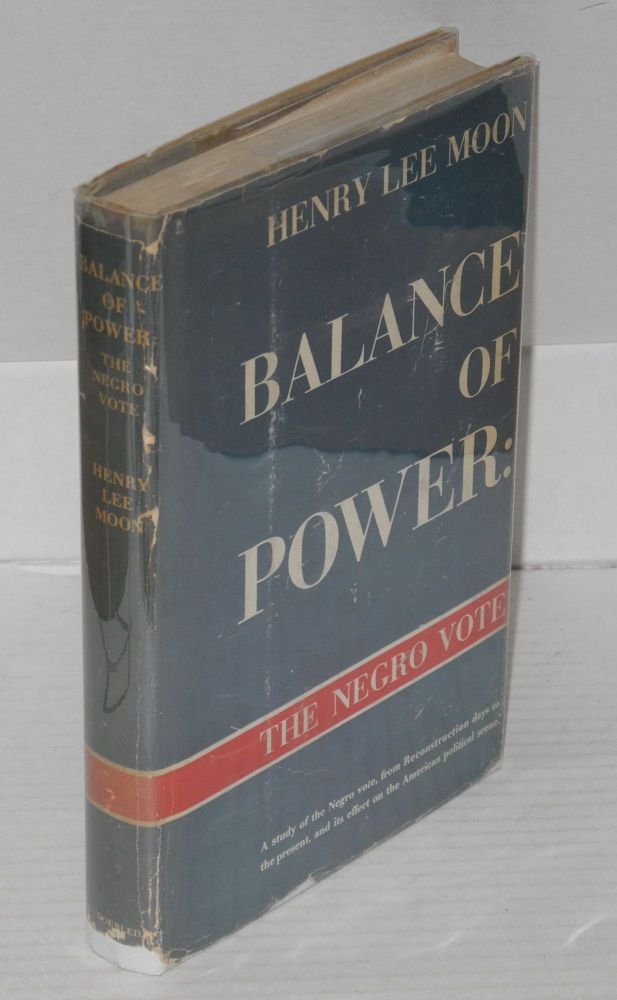 2/ Black people voted in large numbers for the Republican Party until 1964. In fact, between 1948-1964 the black vote mattered a lot to both parties, as Henry Lee Moon predicted in 1948 with Balance of Power