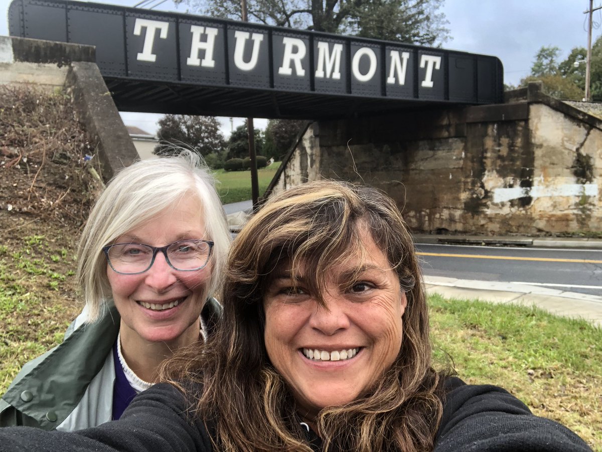 We hit over 120 doors yesterday and are heading back up to hit more after a hearty breakfast at the New Market Fire Dept. Hello Thurmont! @KarenYoho4BOE