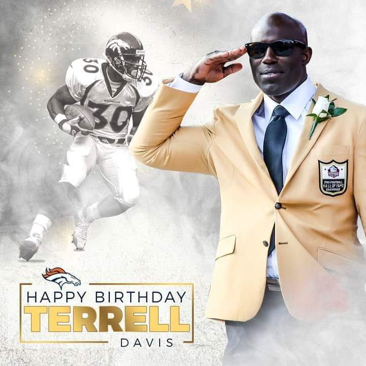 Happy birthday to Super Bowl winner Terrell Davis 