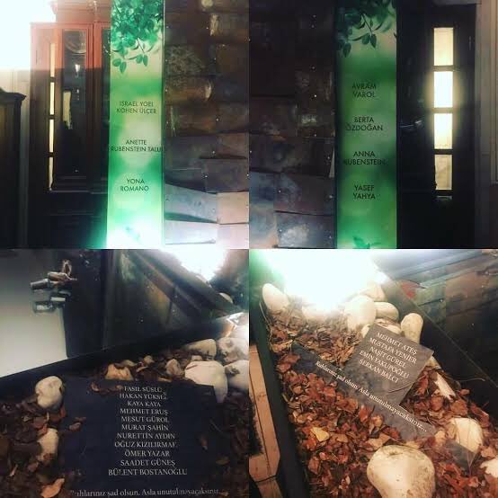 15 Kasım 2003 Neve Şalom &amp; Şişli sinagoglarımıza yapılan terör saldırılarında kaybettiğimiz kardeşlerimizi, çalışma arkadaşlarımızı, komşularımızı sevgi &amp; özlemle anıyoruz..                        Yehi Zihram Baruh 🕯