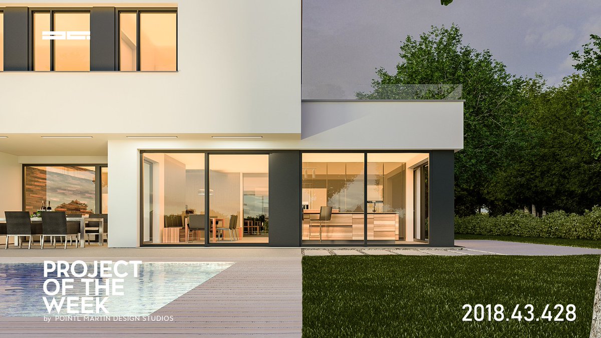 PmdMartin's tweet photo. PROJECT OF THE WEEK - 2018.43.428 - chapter five
#haus #haeuser #living #architecture #exteriordesign #lifestyle #design #architectural #wohnen #einfamilienhaus #moderneHaeuser #modern #house #white #whitehouse #flachdach #pointlmartindesignstudios #pointlmartindesign #pmdstudios https://t.co/Ybi0fxGn53