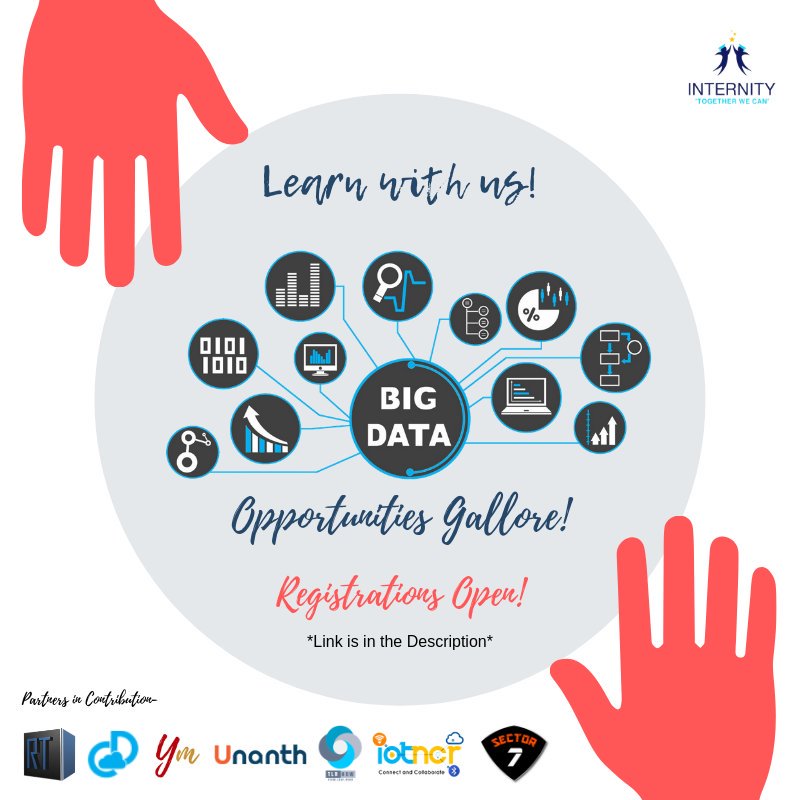internity_learn's tweet image. Big Data has unlimited potential to enhance biz processes &amp;amp; improve people&apos;s lives. So if you have the passion to become a big data analyst then join our Winter Internship program because #InternshipMeansInternity... #internship #upskill
Registration Link: internity.in/register.html