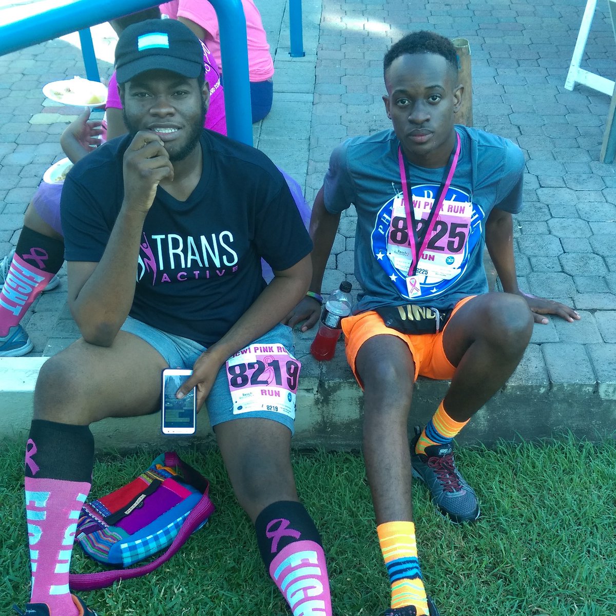 TransWaveJA's tweet photo. This morning #TeamTransWave was present at the #ICWIPinkRun. It was truly worth the cause. #TransActive https://t.co/Hfwn2RsNKa