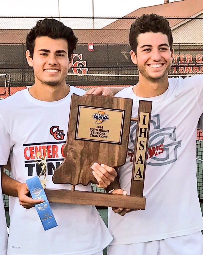 CGSportsNetwork's tweet photo. CG’s Trey Thixton 1st Team Singles All-State &amp; Grant Herron &amp; Nic Ballesteros 1st Team Doubles All-State. Mitch Runkle was 1st Team Singles All-District &amp; Head Coach Ivan Smith was All-District Co-Coach of the Year. #CGProud https://t.co/MV3Q1C5R4J