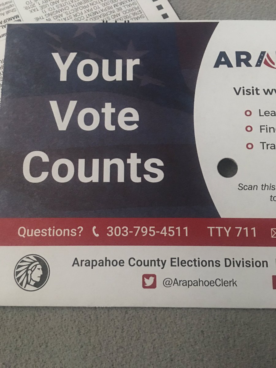 willfelt's tweet image. My ballot goes {State Congress=Crow} {Governor=Polis} {Secretary of State=Griswold} {Treasurer=Young} {Atty General=Weiser} {Regent UC @ large=Smith} {State Rep=Jackson} {County Clerk=Lopez} {County Assessor=Kaiser} {County Sheriff=Brown} #Vote #DenverTwitter