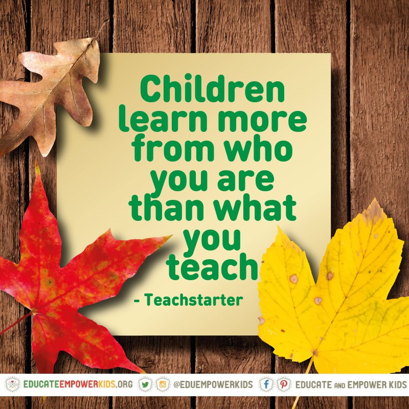 EduEmpowerKids's tweet photo. The most effective way to teach our children is by our example. 
#familiesareforever
#createconnection
#strongfamilies
#buildstrongkids
#parentingtips 
https://t.co/ld0M423d62 https://t.co/iQA4rlzXqK