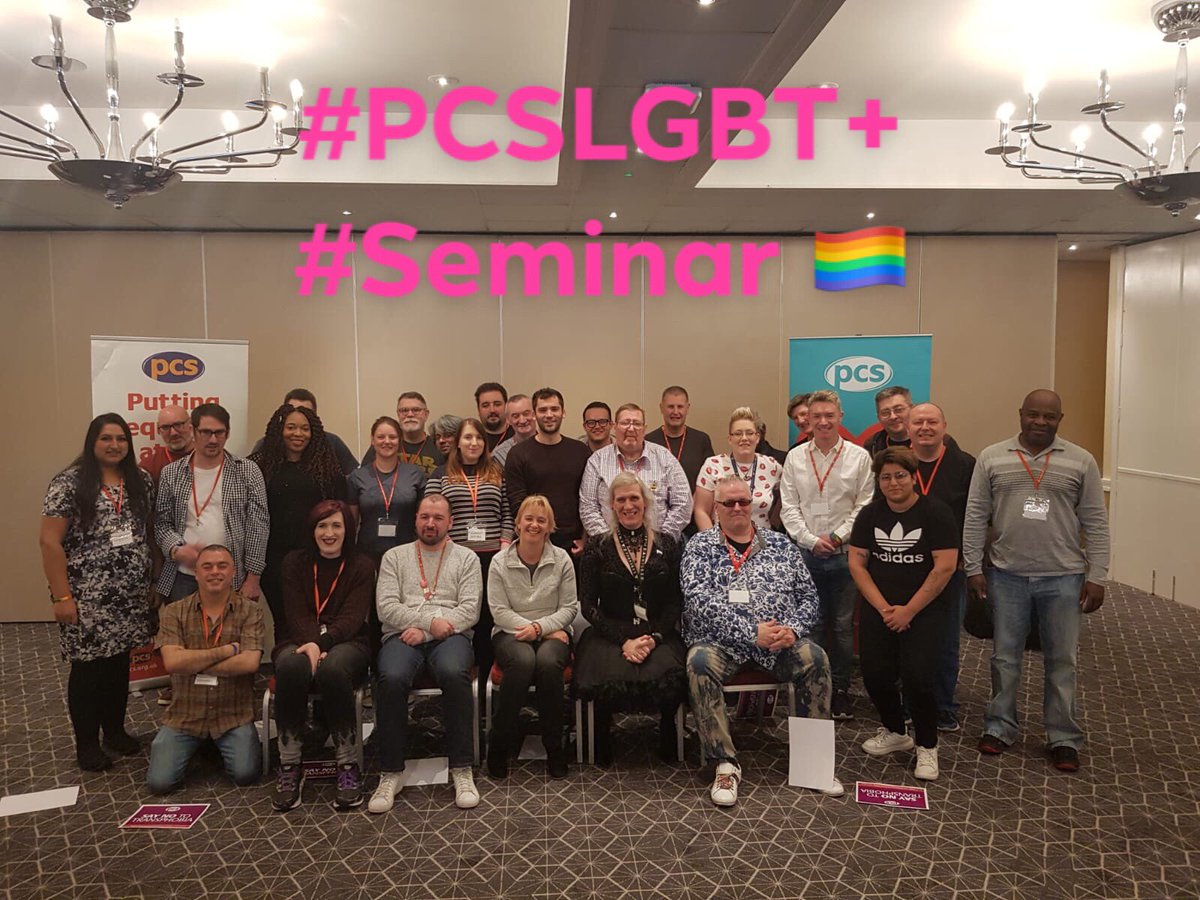 MsLadyPhyll's tweet photo. Wonderful PCS LGBT+ Seminar. ‘Reflecting on the Past &amp; Organising  for your Future". Trade Unionists talk passionately about Pay, PMR, Equality, Legislation, Education, Our Organising, Campaigning work to help build and grow our movement so we can win. Solidarity #PCSLGBT ✊🏾🏳️‍🌈 https://t.co/tkvmOUYTN6