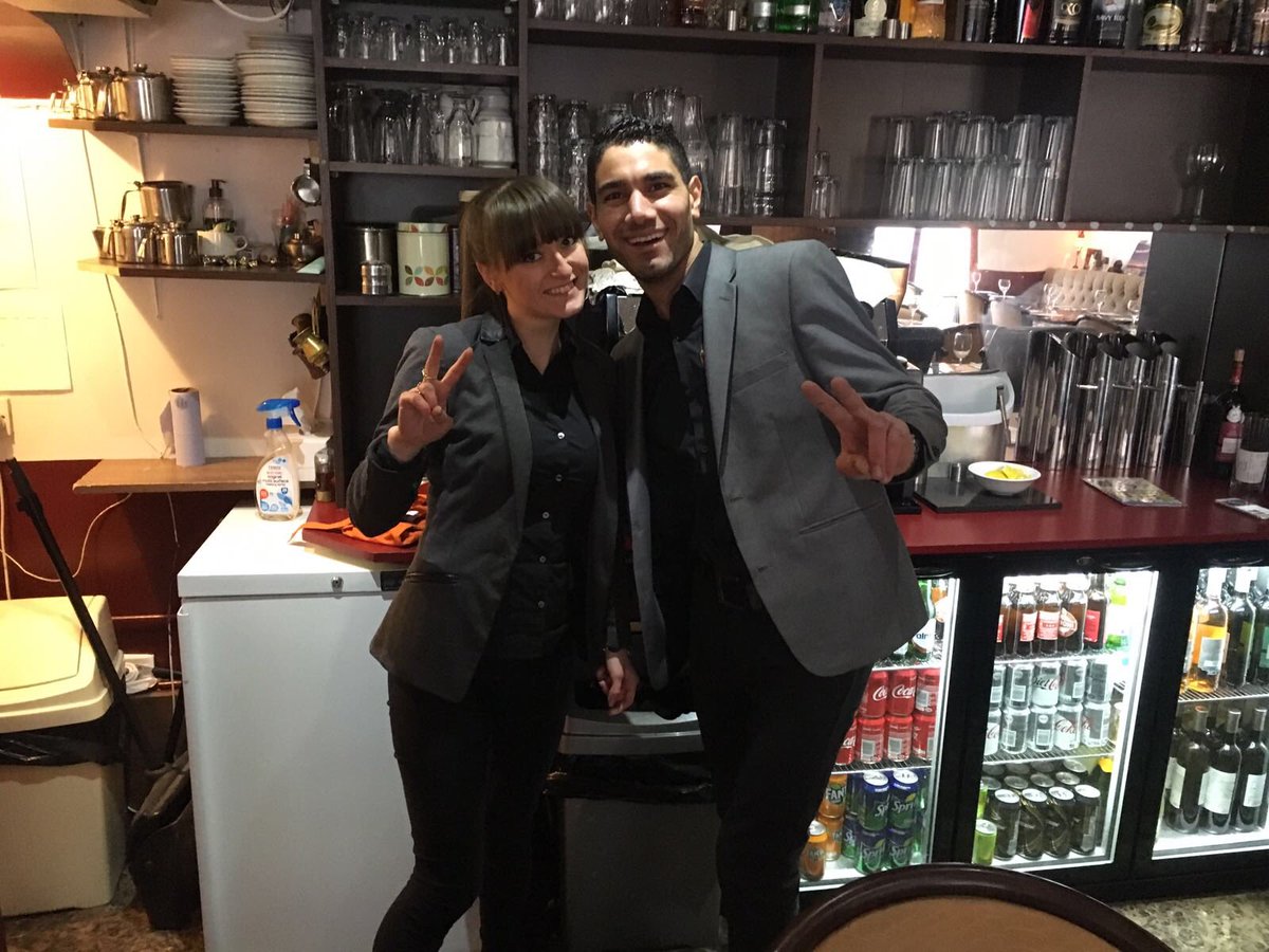 Lebaneat's tweet photo. meet the team in lebaneat #lebanese #restaurant #atmospheric https://t.co/Ew8D0A4uUG
