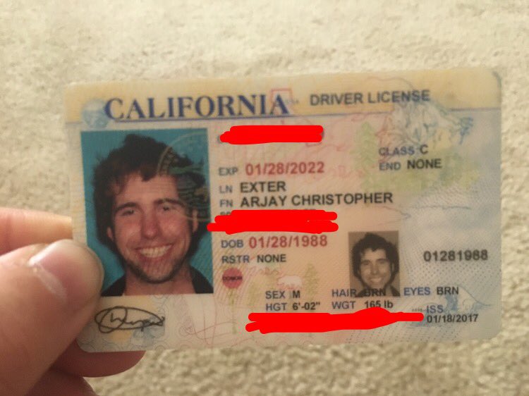 cap drivers license