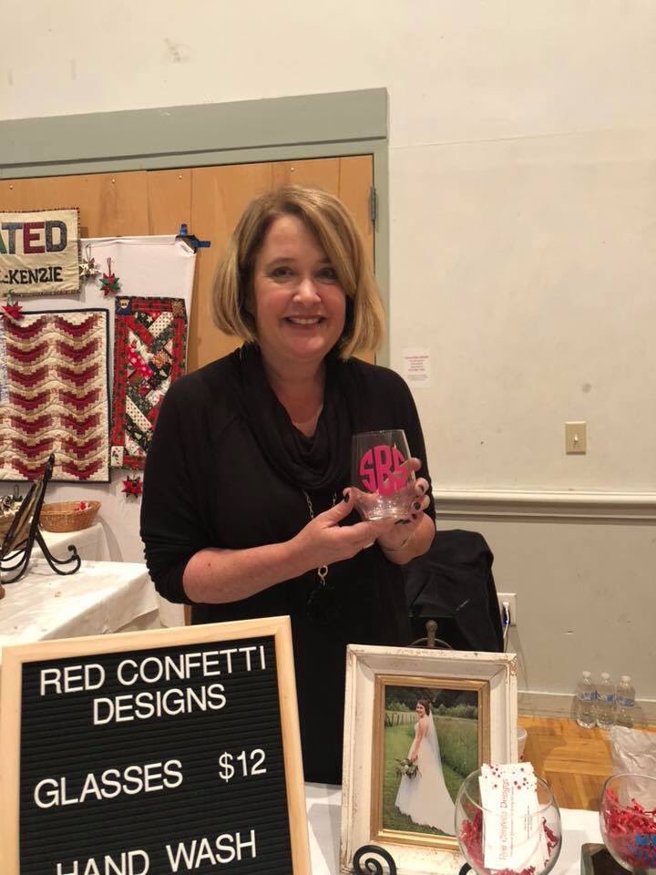 So excited and grateful for my first show at AUMC yesterday!#artandgiftmarket