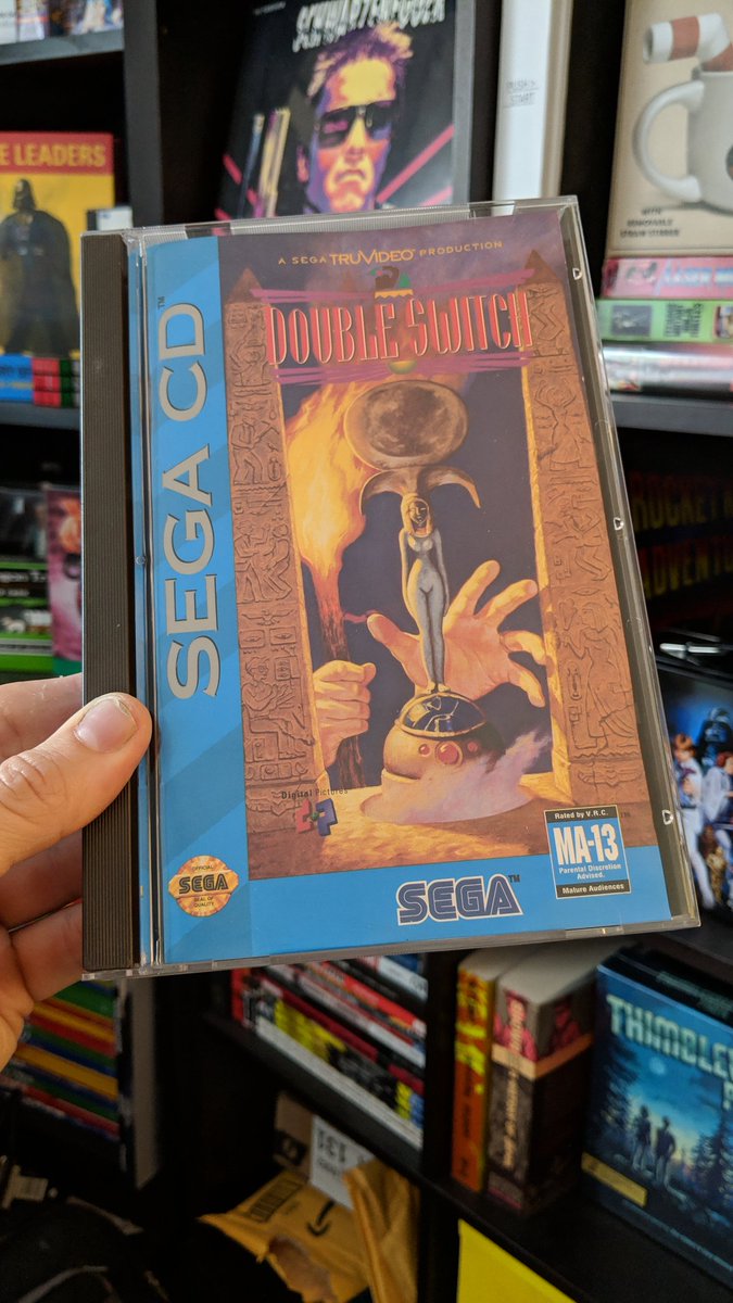bastichb64k's tweet image. My favorite game pickup of the week &quot;Double Switch&quot; on the Sega CD ! Love this game
#bastichb64k #RetroGaming #retrogames #16bit #fmv #coreyhaim #doubleswitch #digitalpictues #segacd