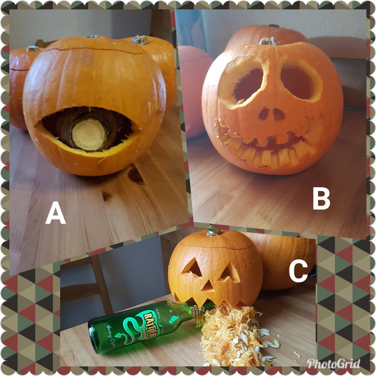 Ra11en46's tweet photo. Pumpkin carving with the family ❤ https://t.co/3cN26SlBDS