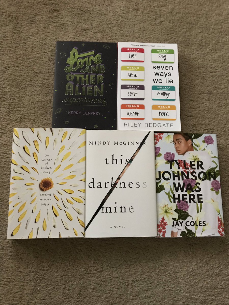 MKillianWrites's tweet photo. Looking forward to reading all these fantastic new books I got signed at the Pickerington Teen Book Festival! #ptbf18 @MPHaddix @MindyMcGinnis @mrjaycoles @KerryAnn @RileyRedgate1 https://t.co/N8kLGIqitd