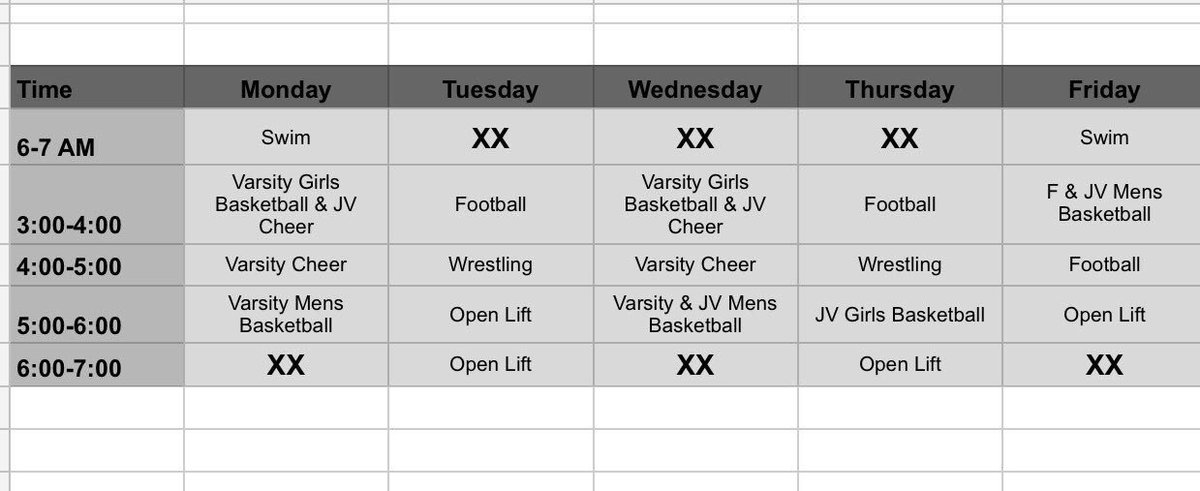SoccerLincoln's tweet photo. Please note our winter S&amp;C cycle begins tomorrow. https://t.co/dlgsho6dRw