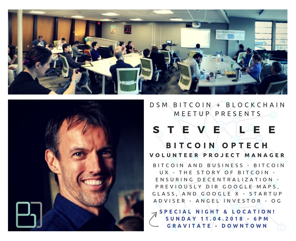 Mme_Hamartia's tweet photo. This is gonna be amazing! #BitcoinOptech has the BEST newsletter about developments in Bitcoin I have a trillion questions!
(Gonna ask a few #GoogleX ones too 😜)
Join us! -note the special time and location, were goin downtown XD https://t.co/0o91x7PIpD