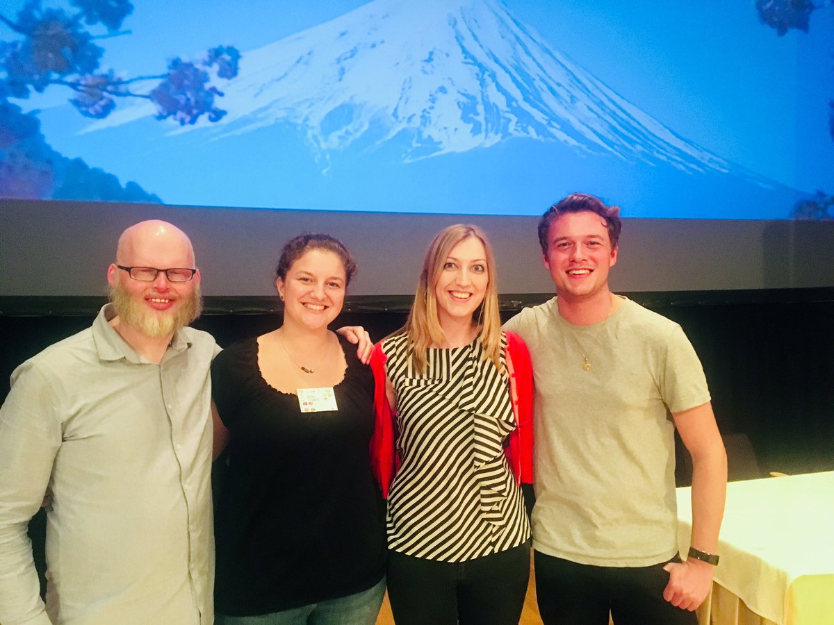 TYOpenRoad's tweet photo. We had a great time @polyglot_confer this weekend! Many thanks to @SpeakinFluently @alex__rawlings @Olly_IWTYAL @GermanPolyglot and everyone we met there! #PolyConf18 https://t.co/z8yIwli5mW