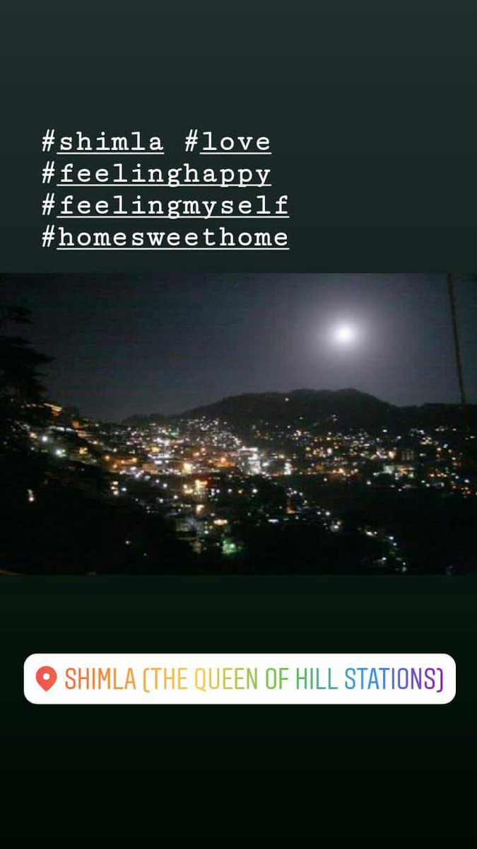 Amtthakur's tweet photo. Finally reached #Shimla after a long, hectic all day travel #travel #travellerslife #HomeSweetHome #Himachal #HimachalPradesh #ShimlaInHeart #Shimla https://t.co/C4mbwOreOi