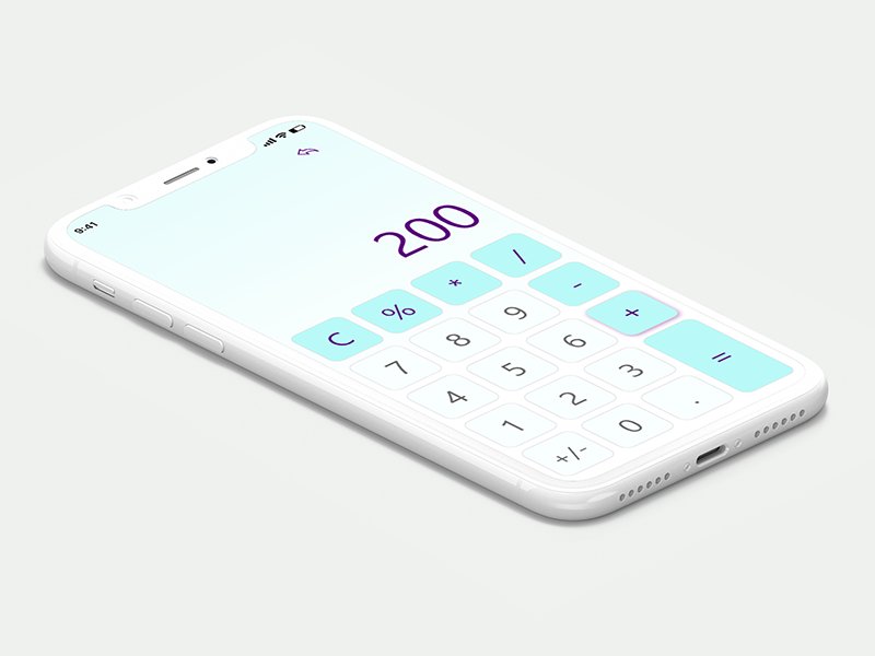 ophelie_sosoyan's tweet image. #Daily_UI task 004: Calculator