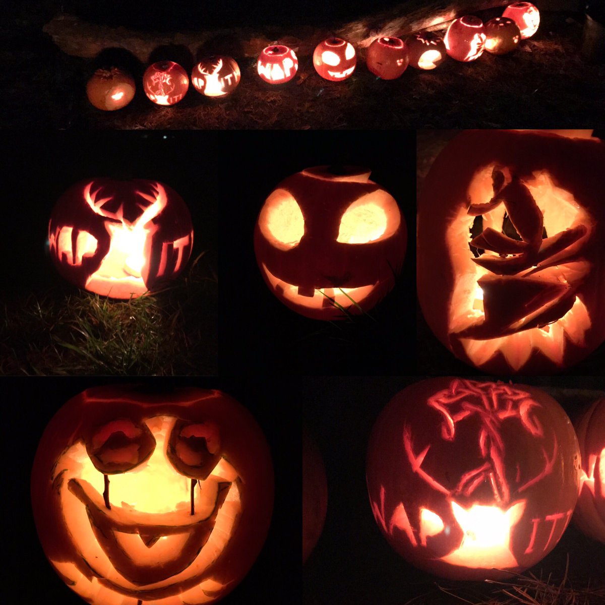 unit16wsj's tweet photo. What a creative bunch of young people make up team Wapiti! #allthepumpkins #spookyweekend #wearewapiti https://t.co/PUAMiN7Gmj