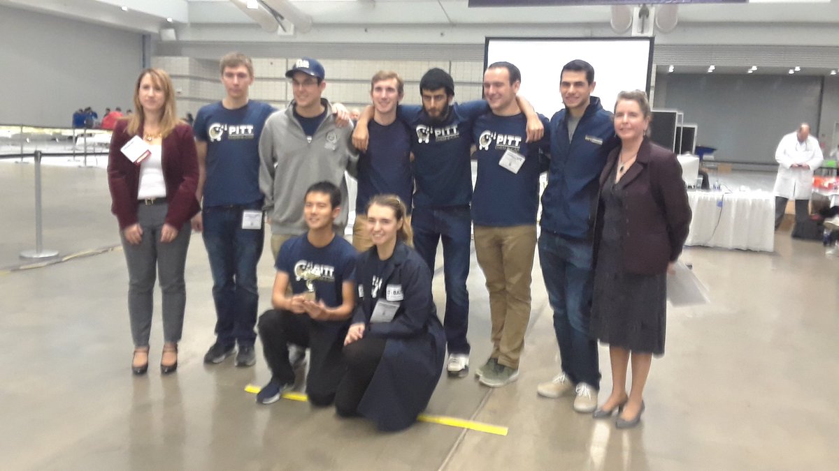 BaylesTaryn's tweet photo. Wahooo!!! #AIChE2018 #itsgoodtobecheme #chemerocks @PittChemEugrad @PittEngineering second place ChemE poster competition! https://t.co/TUfdH82eGo