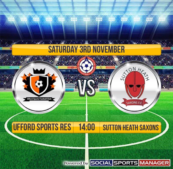 This Saturday we face <a href="/UffordSportsFC/">Ufford Sports FC</a> Res in the cup! #UptheSaxons