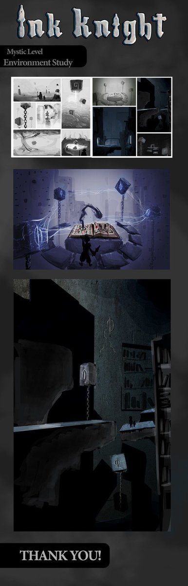 Ink_InkKnight's tweet image. Posting Some Environment Thumbnails for Ink Knight game!