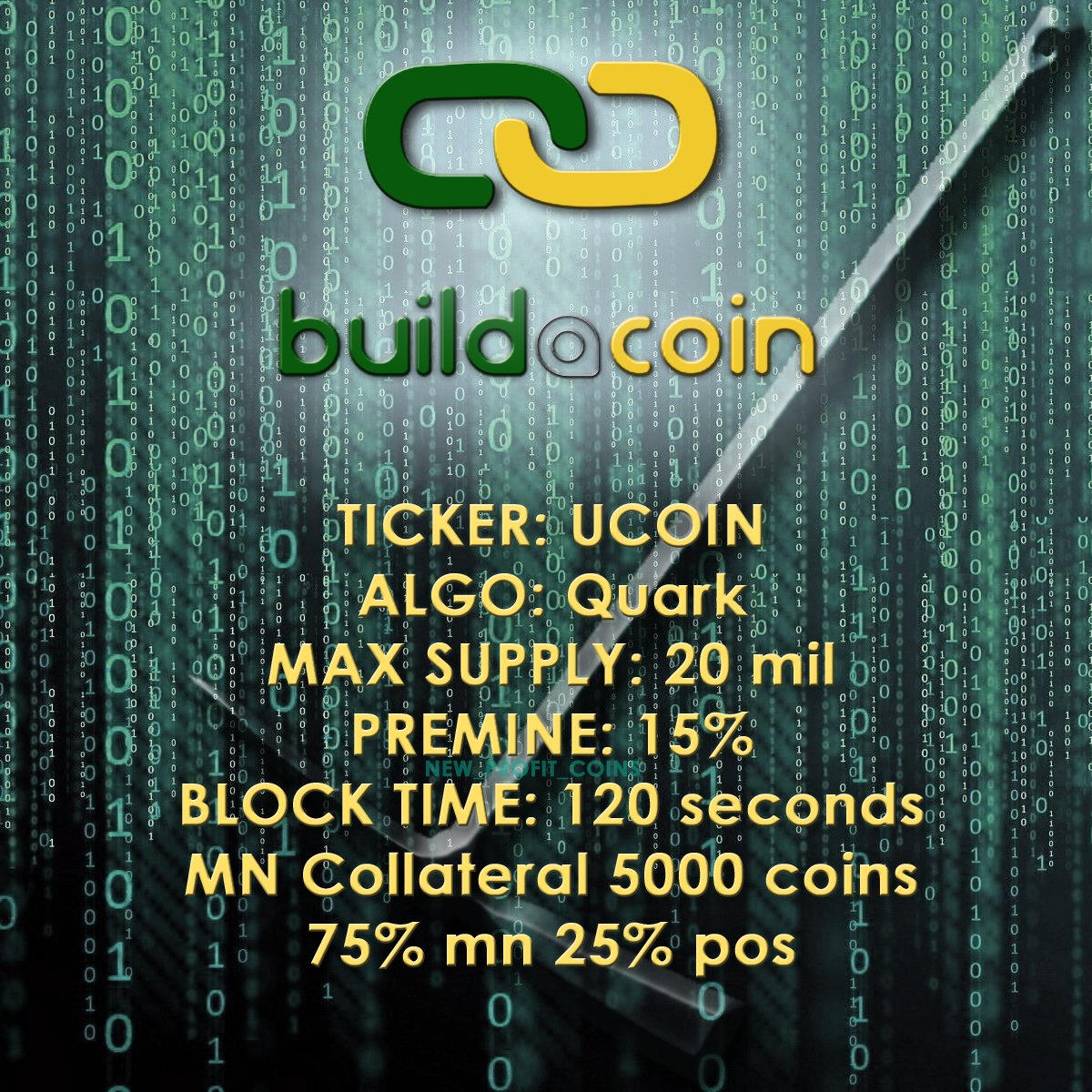 ⛏️Build-a-coin⛏️

DISCORD 
discord.gg/43mWb5A

WEBSITE 
buildacoin.org 

BitcoinTalk
bitcointalk.org/index.php?topi…

Twitter: 
x.com/UCOIN_BAC