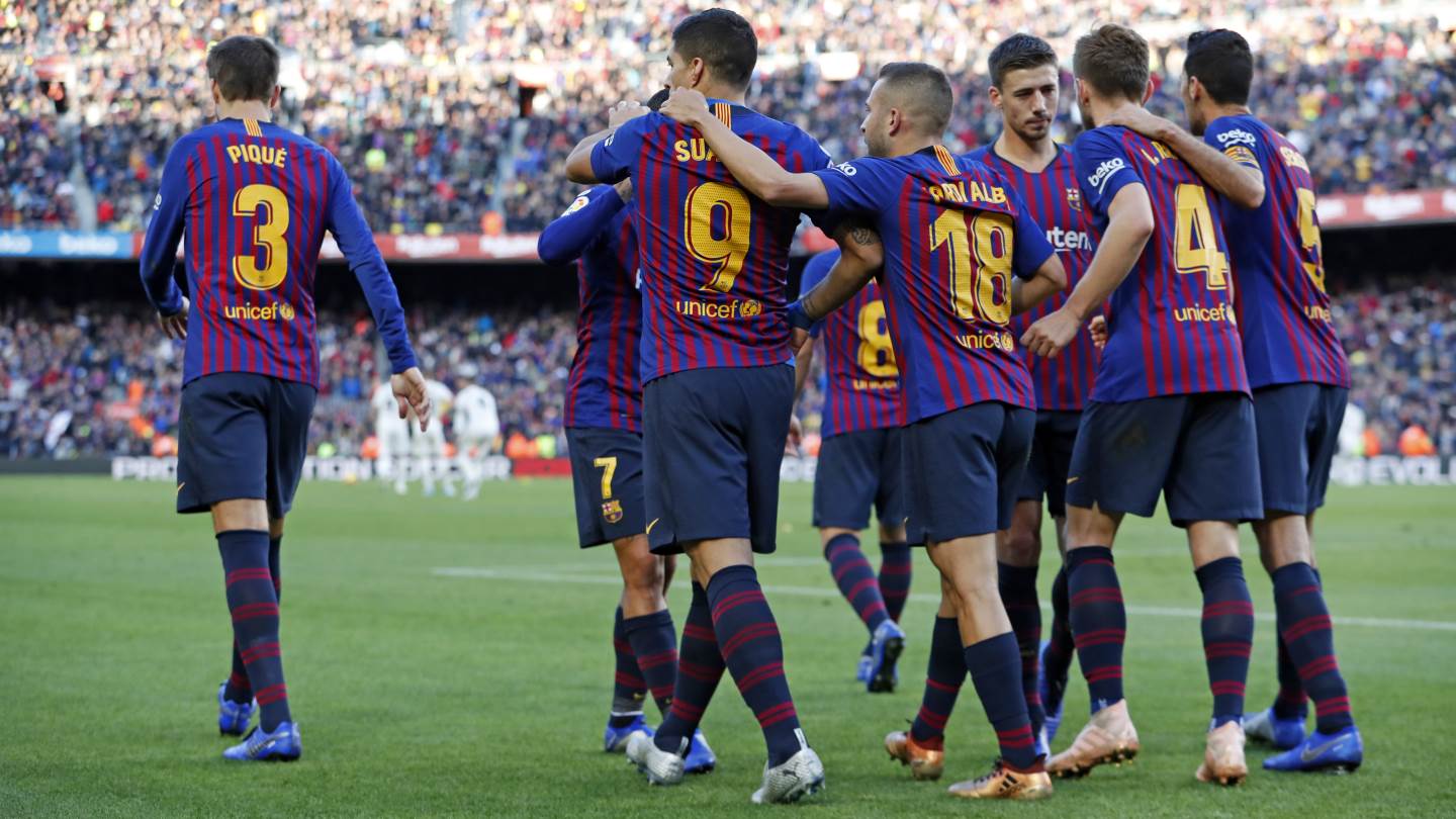 barcelona fc alineación