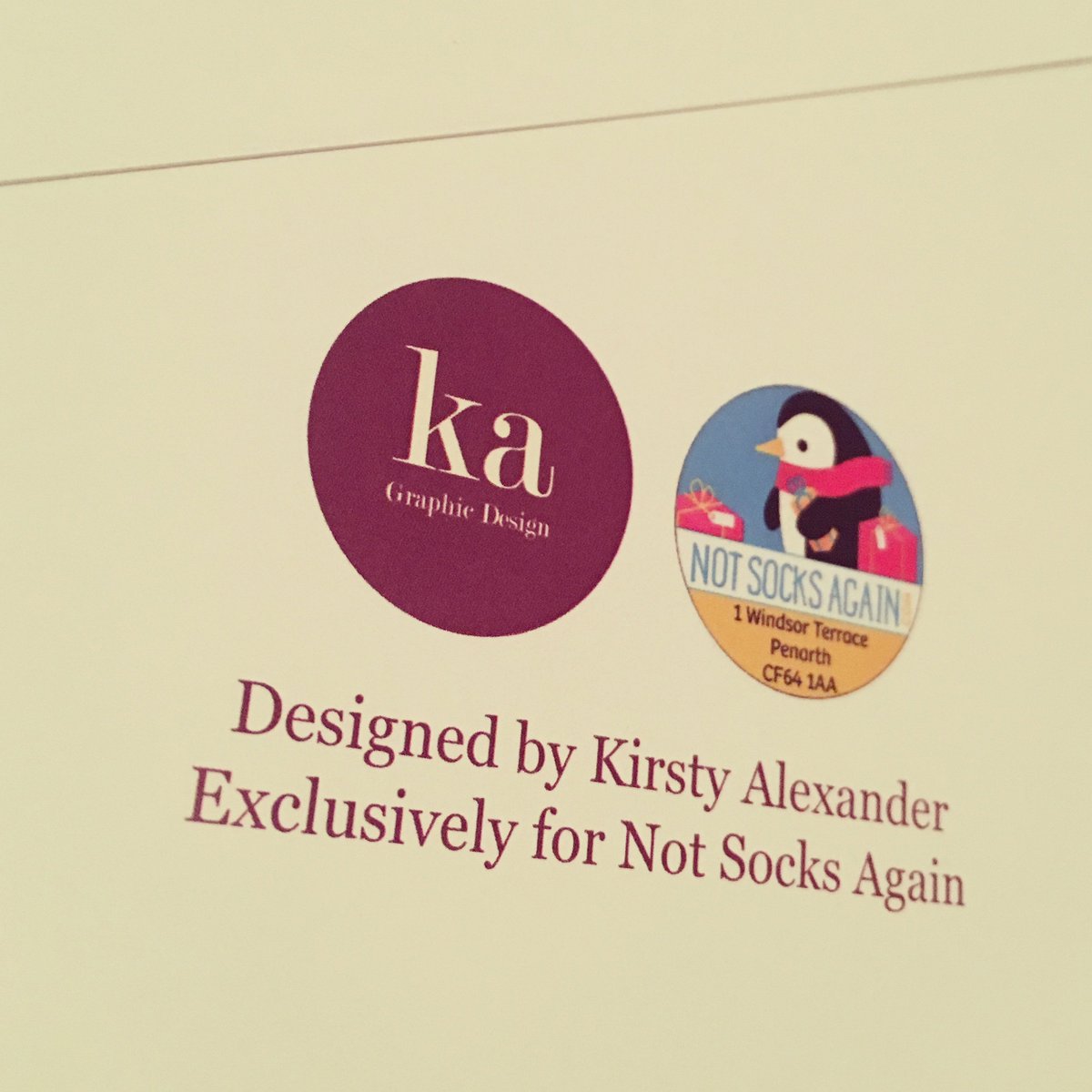 Have you been down to @Notsocks_again yet to check out our latest collab? Get yourselves down to Penarth!