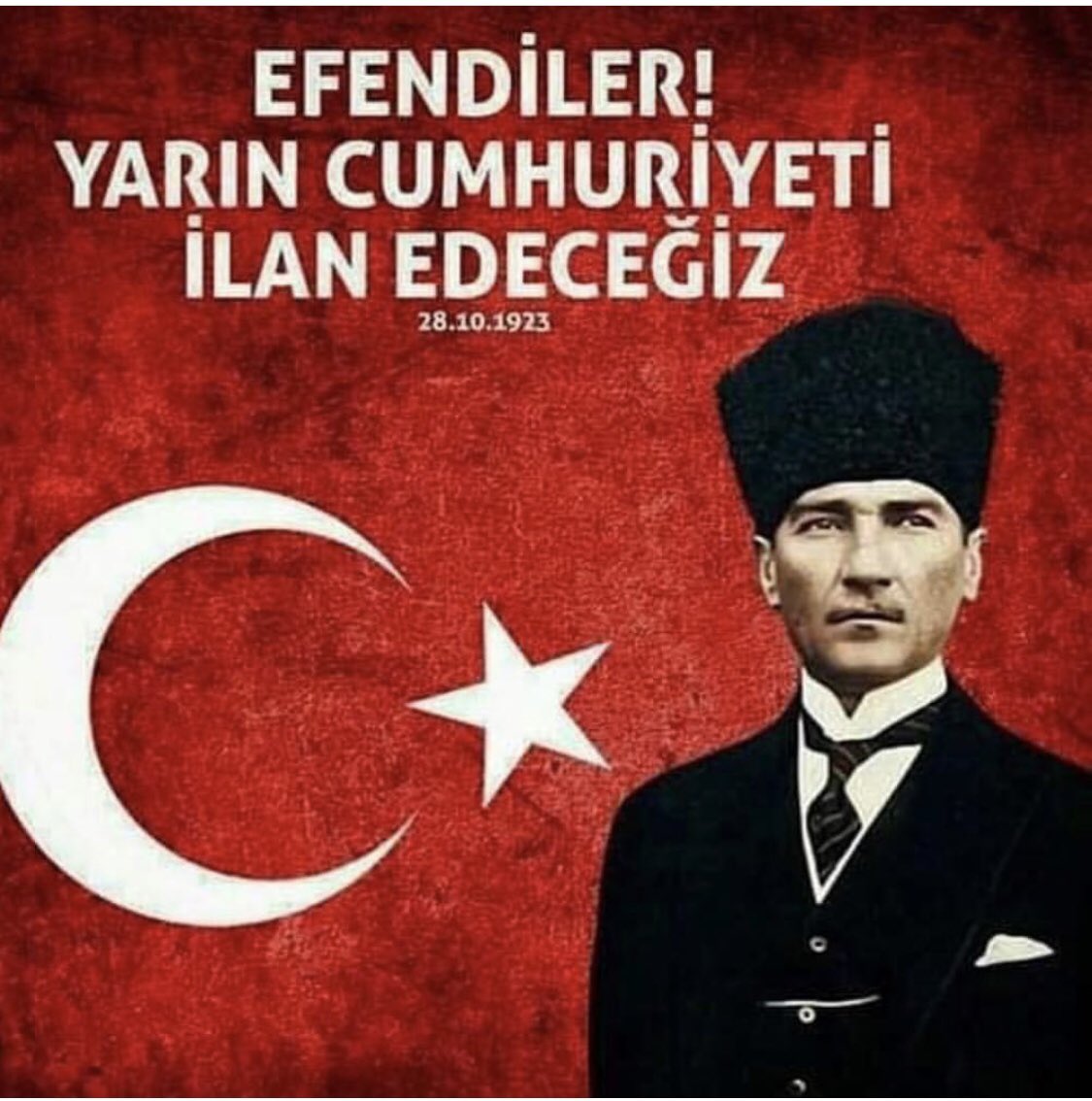 Başta Gazi Mustafa Kemal Atatürk ve silah arkadaşları olmak üzere, bu toprakları vatan yapan aziz şehitlerimizi rahmet, şükran ve minnetle anıyorum..🌹🌙