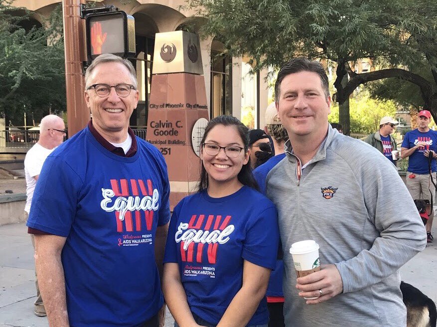 gregstantonaz's tweet photo. 10 years strong. #AIDSwalkAZ supporting @auntritas. Thanks @MayorGiles for representing @CITYOFMESA. #AZ09 https://t.co/9YIBchoVSy