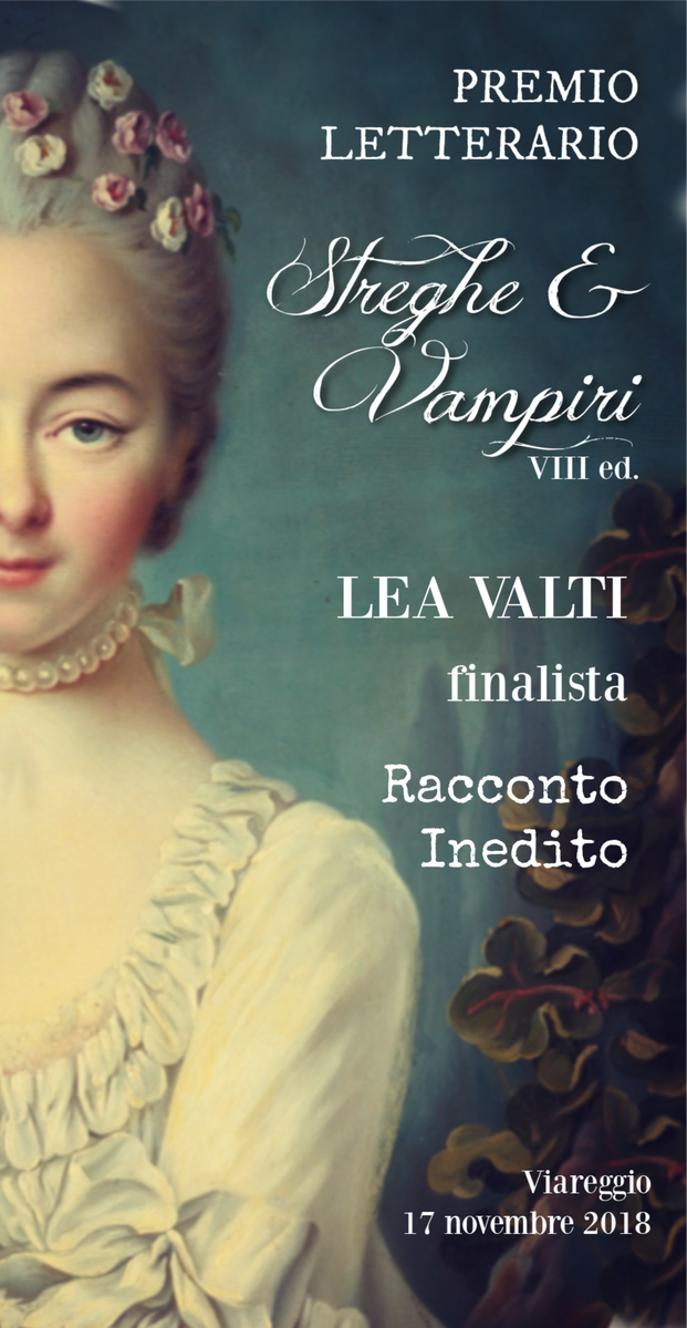 LeaValti's tweet photo. @RaccontiBrevi #racconto #gotico, Un #raccontoinedito che ti porta dritto dritto in finale! #premioletterario Streghe &amp; Vampiri 2018! In vista di #Halloween!🦇🖤 https://t.co/AZozrb4BcI