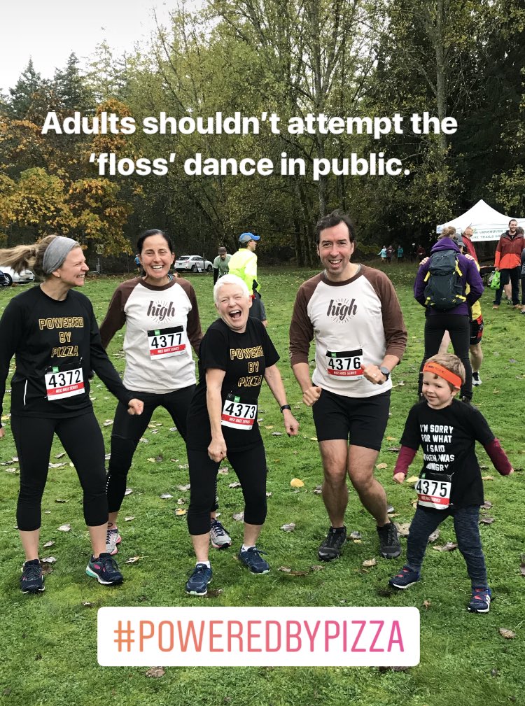 A team that flosses together stays together? It’s something like that. #poweredbypizza <a href="/mec/">MEC</a> <a href="/PrimaStrada/">Pizzeria PrimaStrada</a>