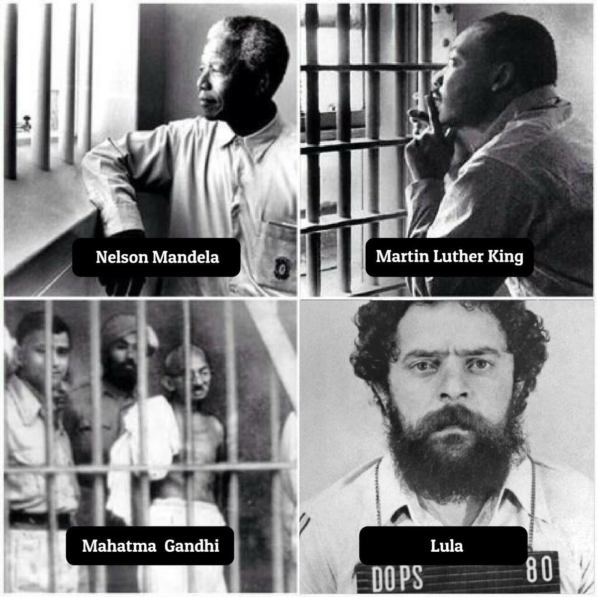 Dezenov's tweet photo. @rogerioskylab Lula é preso político! #DitaduraNuncaMais
#standwithlula https://t.co/krUbnhPEfg